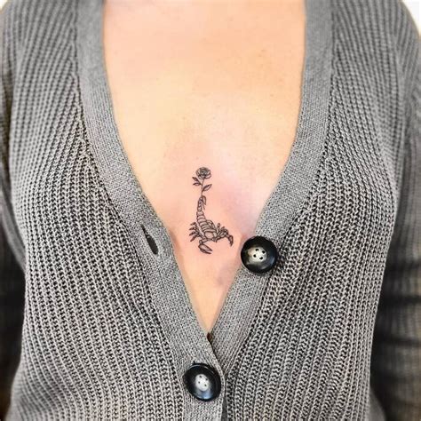 elegant sternum tattoos|40 Sternum Tattoo Ideas to Express Your Femininity